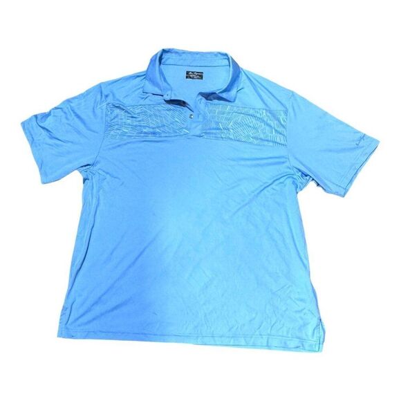 Ben Hogan Mens Performance Polo Shirts Lot of 2 2XL XXL Blue Short Sleeve Golf - Picture 6 of 10